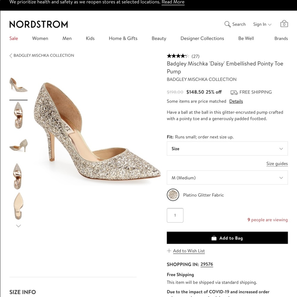 Badgley Mischka shoes